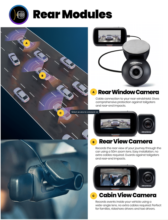 Front and Rear Dash Cams in Dash Cam Features 