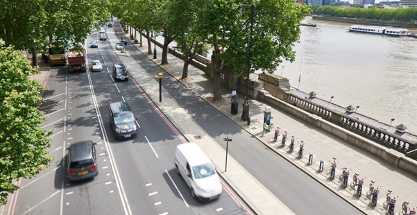 strada londoneză centrală 