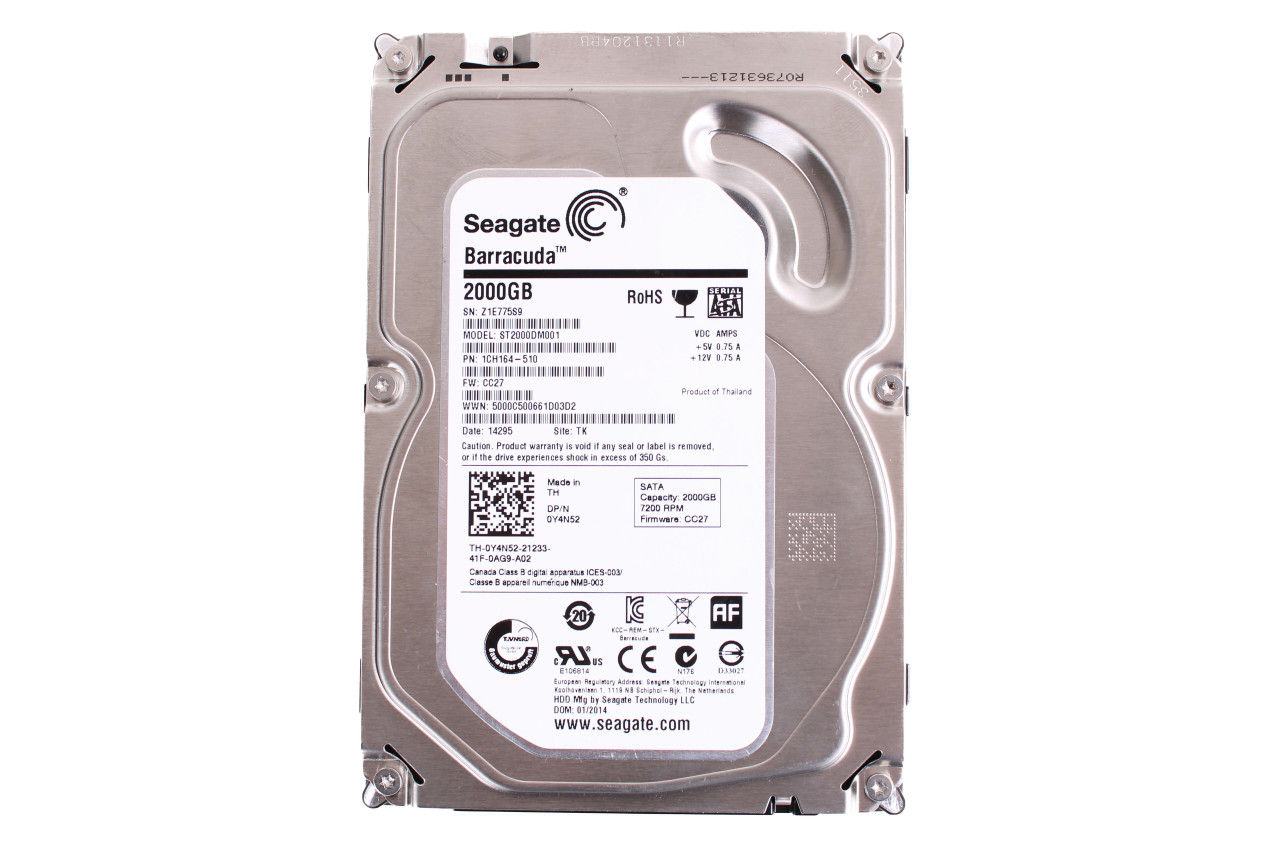 Seagate Barracuda 2To 7200 RPM S-ATA 64Mo - BT Security