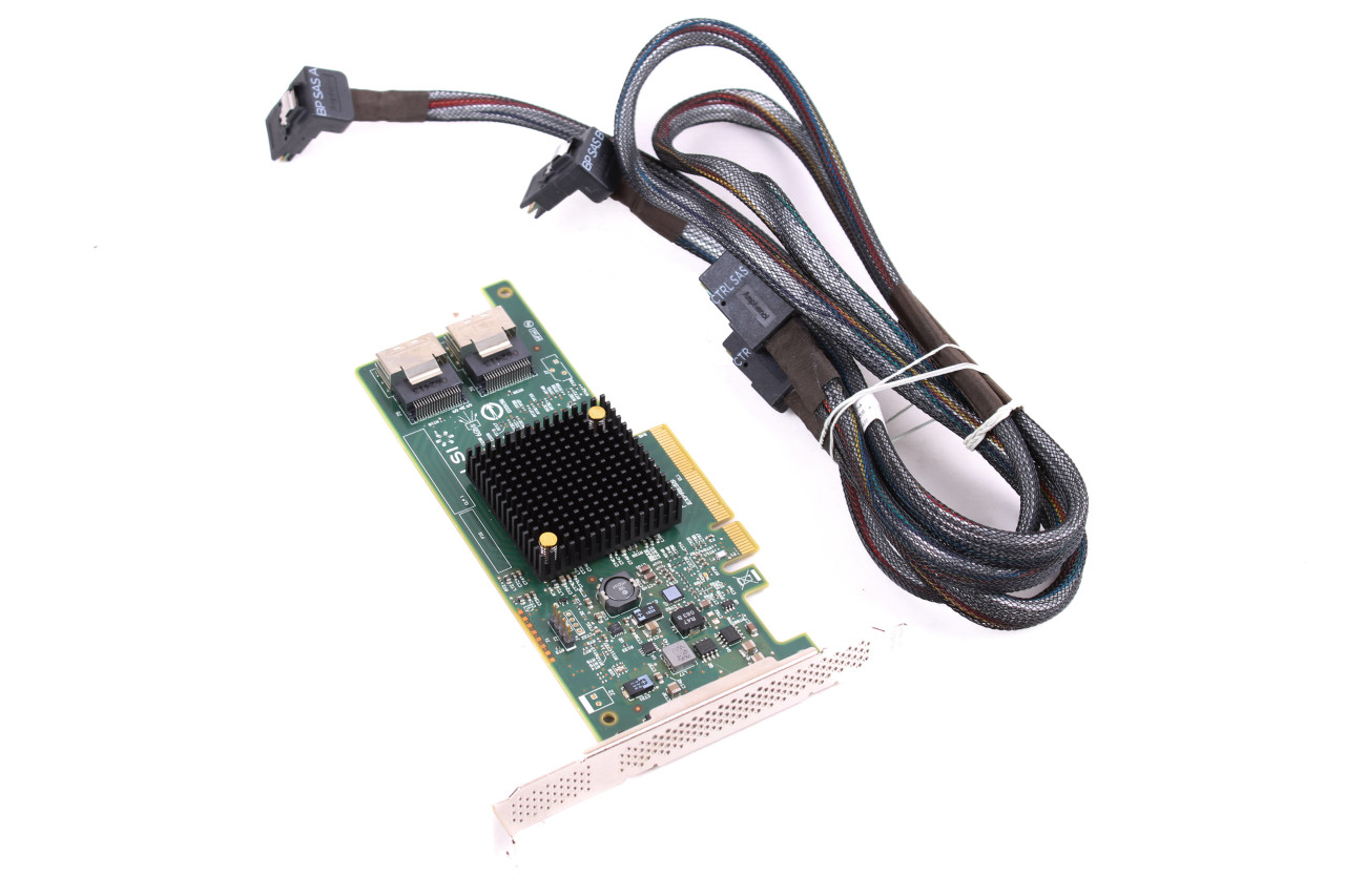 Dell LSI SAS9207-8i 6Gbps 8-Port SAS SATA RAID Controller Card w/ Cable  027NFF