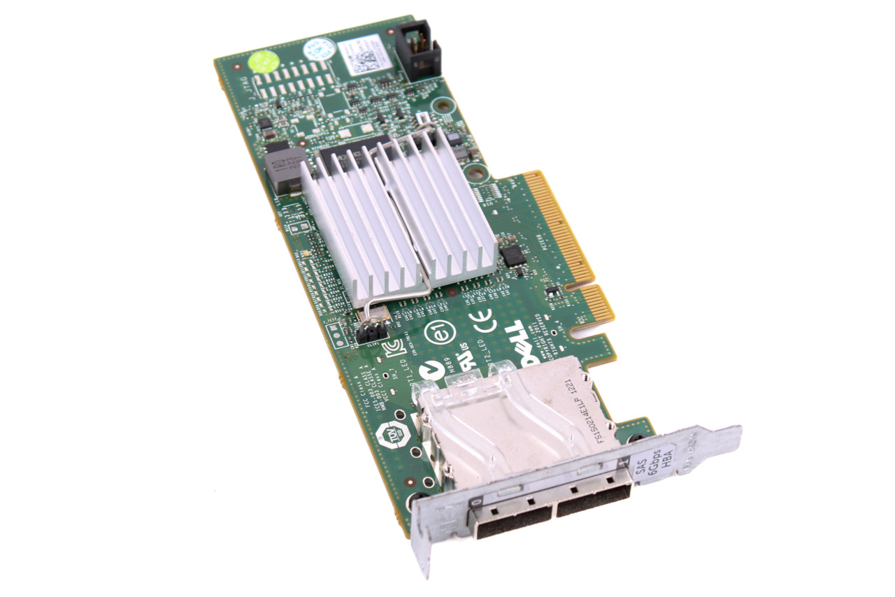 Dell PERC H200E 6Gb Dual Port PCIe SAS Host Bus Adapter UNRAID 03DDJT 3DDJT  - Atlanta Servers