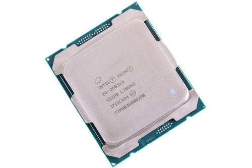 Intel Xeon CPU E5-2603 V4 1.70 GHz 15MB Cache 6 Core LGA2011-3 Processor SR2P0