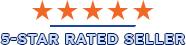 Five Star Rated Seller Logo