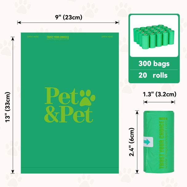 leak proof dog waste bags