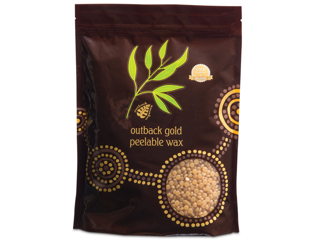 Outback Organics gold peelable wax 800g - Ellisons