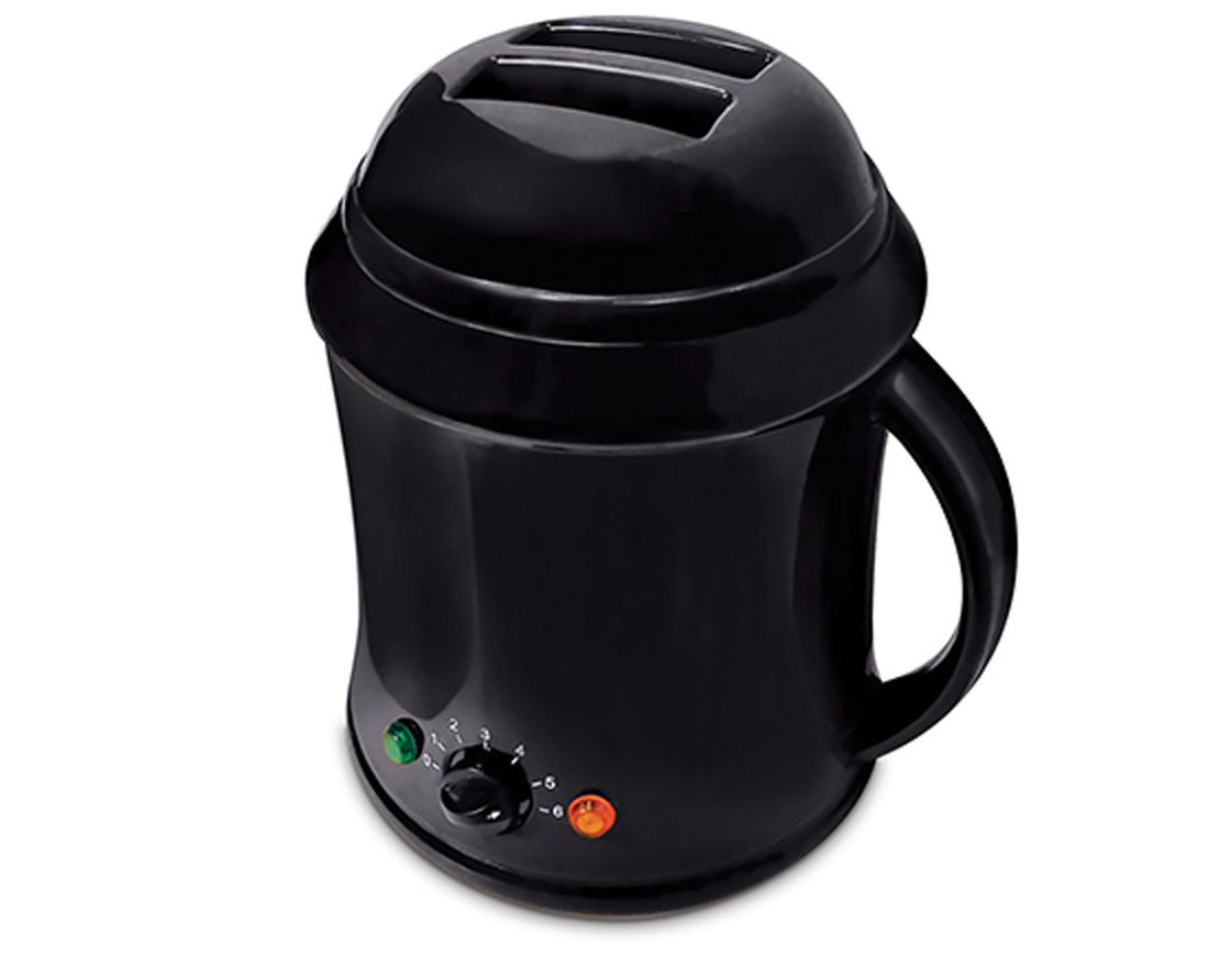 Deo analogue wax heater 1000cc, black Ellisons - Main Image