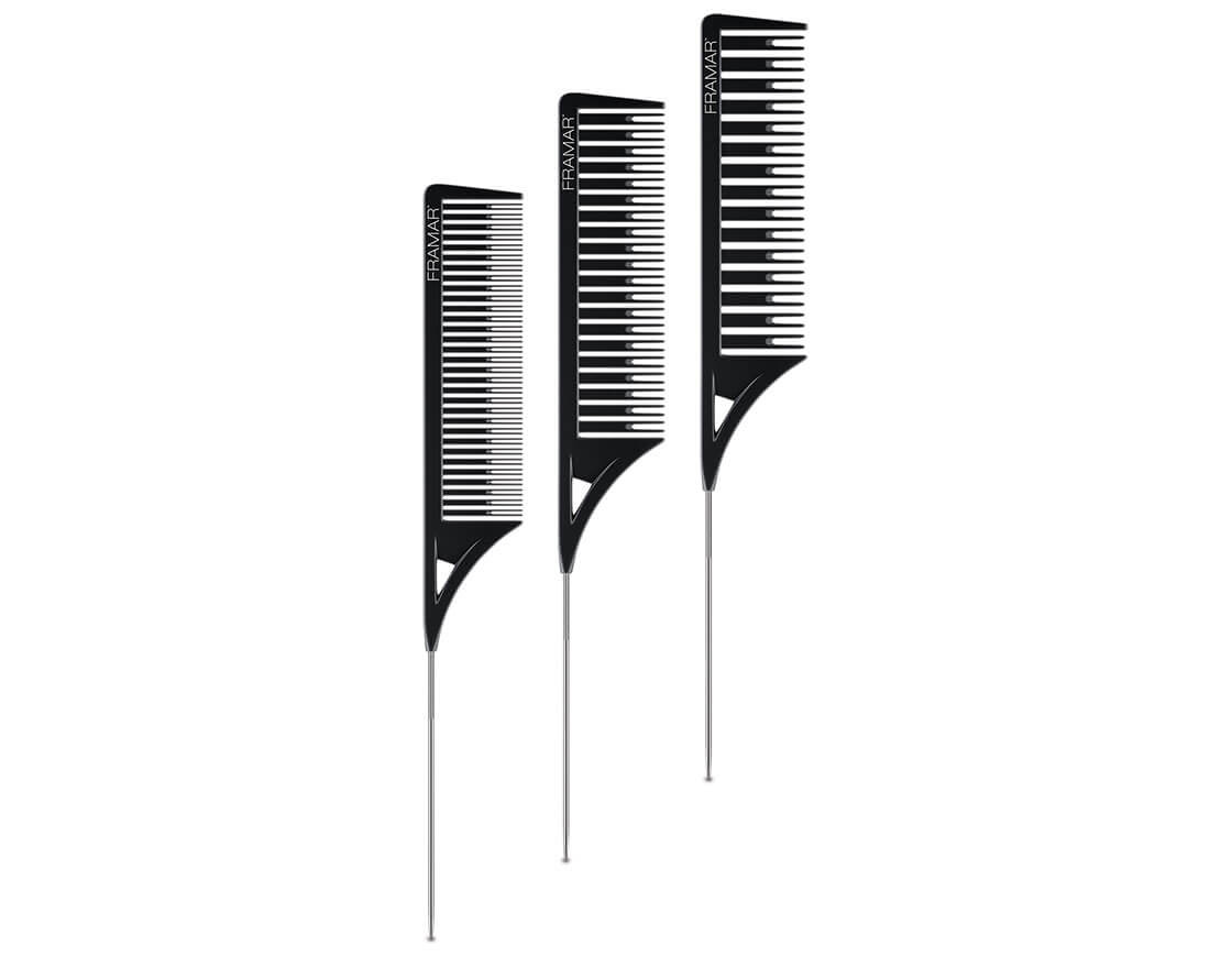 FRAMAR dream weaver highlighting combs, black (3) - Ellisons