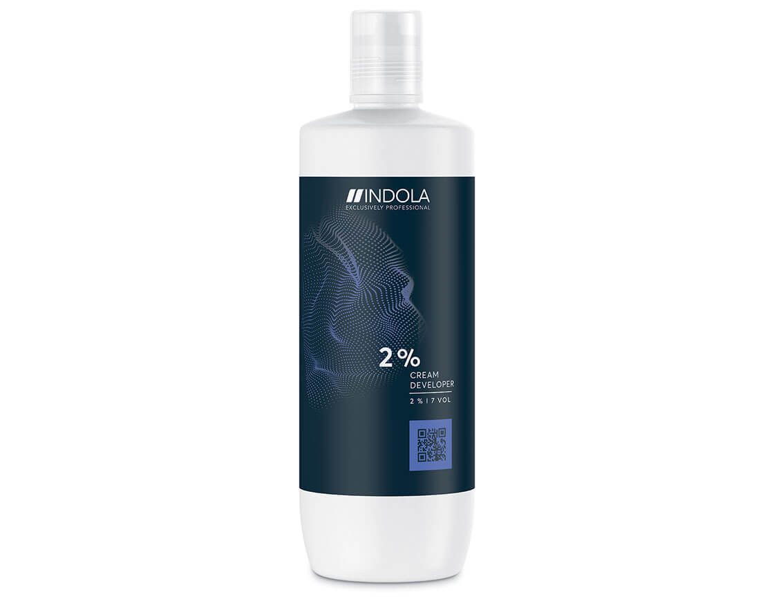 Indola Profession cream developer 2% 7 vol, 1L - Ellisons