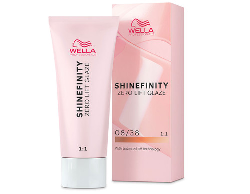 SHINEFINITY Zero Lift Glaze 60ml, 08-38 honey