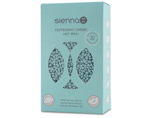 Sienna X peppermint crème hot wax 800g