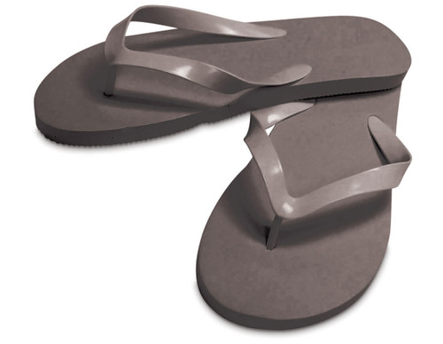 Spa flip flops rubber, XL slate grey (10-12)