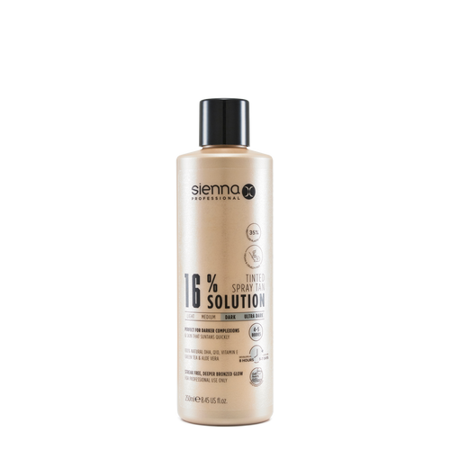Sienna X 16% spray tan solution 250ml