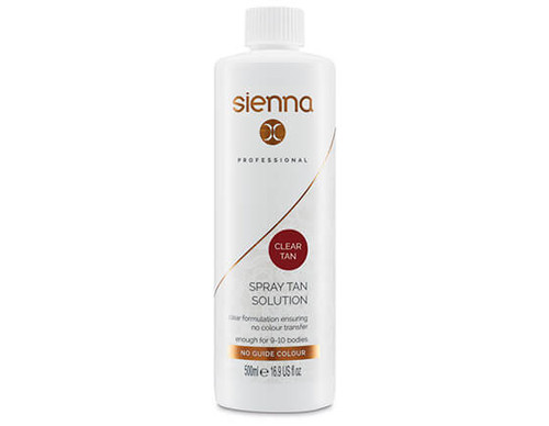 Sienna X spray tan solution, clear 500ml