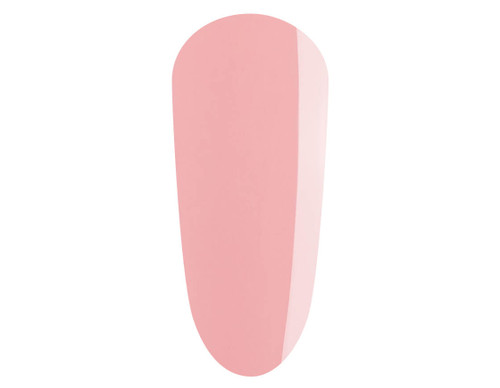 The GelBottle Inc gel nail polish nail swatch in the shade, La Vie En Rose.