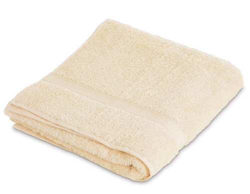 Sumptuous spa towel, ivory