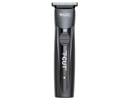 Wahl T-Cut rechargeable trimmer in black on a white background.