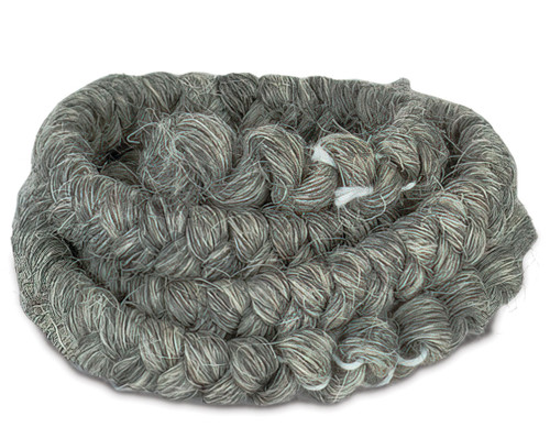 Kryolan crepe hair 50cm, mid grey