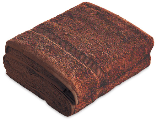Sumptuous bath sheet XL, brown