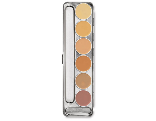 Dermacolor camouflage palette 6 colours, H