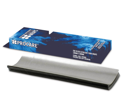 Procare ultralight foam wraps, silver large (200)