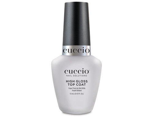 Cuccio high gloss top coat colour polish 13ml