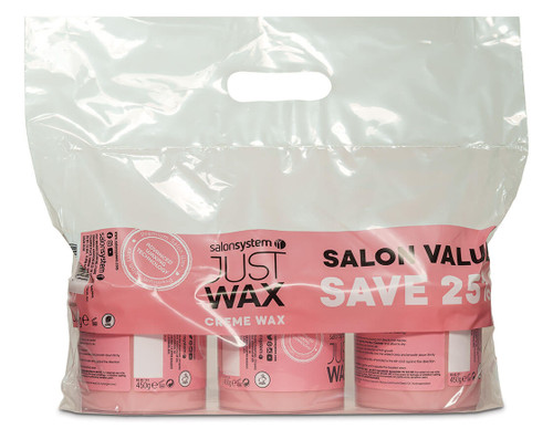 Just Wax creme wax save 25% promotion pack