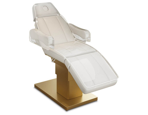 Esthetix Alessandra PVC couch cover, white trim