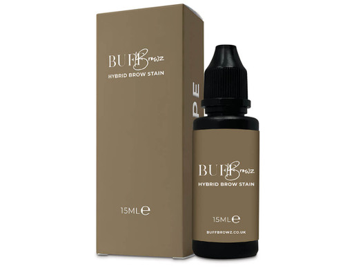 Buff Browz hybrid brow stain 15ml, taupe