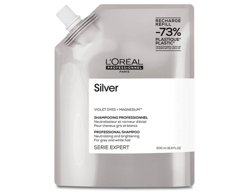 Serie Expert silver shampoo refill 500ml