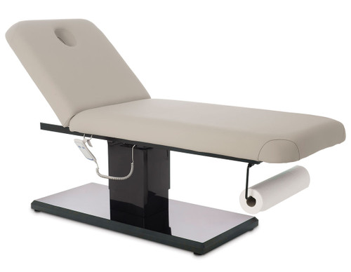 Esthetix Arabella electric beauty bed, grey/black titanium
