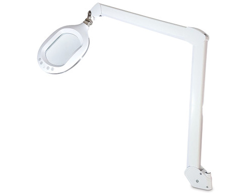 Native Lighting chameleon magnifying lamp wide lens