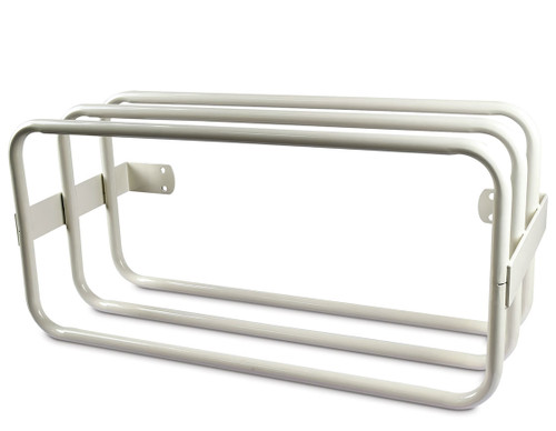 Crewe Orlando towel rack, white