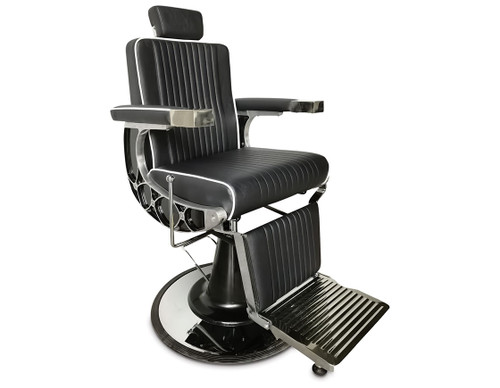 Crewe Orlando Kingston barber chair, black