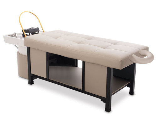 Hair and Nature Japanese head spa bed package, stone