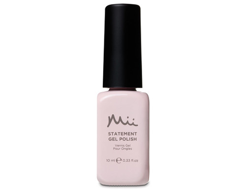 Mii Statement gel nail polish 10ml bottle in shade Dainty Orchid with a black cap