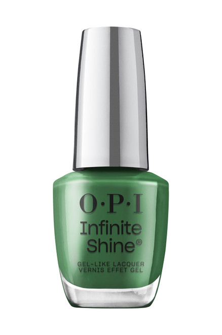 OPI Infinite Shine nail lacquer 15ml bottle in shade OPI'm a Supermodel with a silver cap.