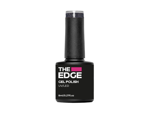 The Edge gel polish 8ml, The Steel Blue Glitter