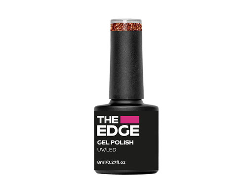 The Edge gel polish 8ml, The Copper Glitter