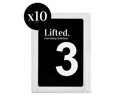 LASHBASE Lifted. enrich 3 with cysteamine black sachet x10