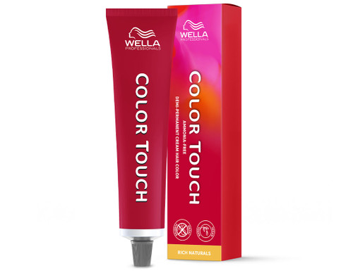 Wella Color Touch demi-permanent hair colour 60ml red tube in light brown ash cendre 5-19.