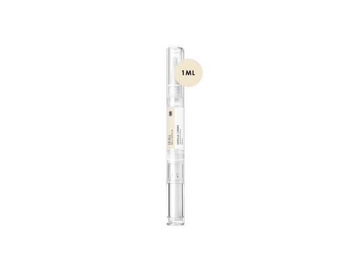 HONA mini nail and cuticle oil pen 1ml, Vanilla Crème packshot with white background