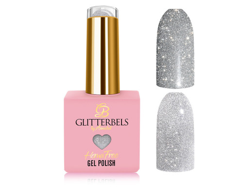 Glitterbels gel polish 8ml pink bottle in the shade, Paparazzi.