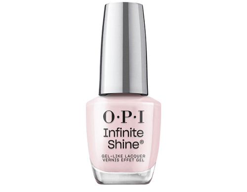 OPI Infinite Shine 15ml bottle in the shade, Lavender Bath.