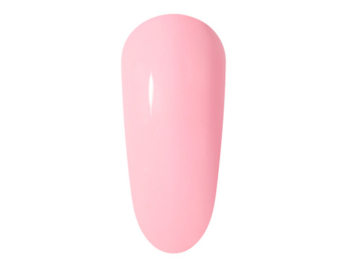 The GelBottle Inc gel nail polish nail swatch in the shade, Rose.