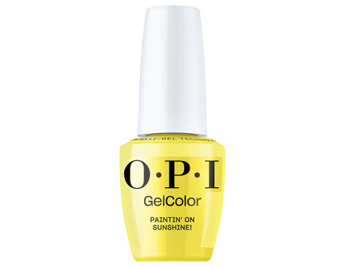 OPI Intelli-Gel nail polish in a 15ml bottle for the shade, Paintin' on Sunshine!