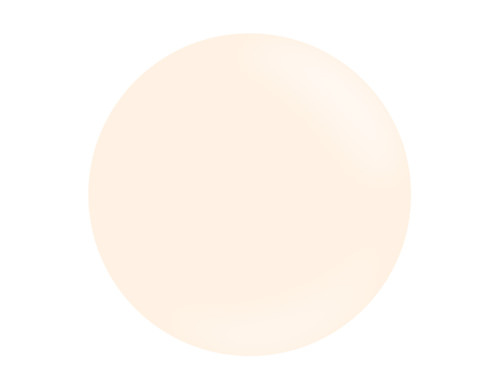 Glossify Naturabuild builder gel round colour swatch in the shade, Soft Nude.