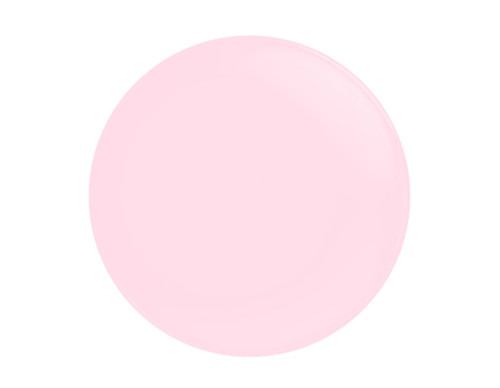 Glossify Naturabuild builder gel round colour swatch in the shade, Buff.