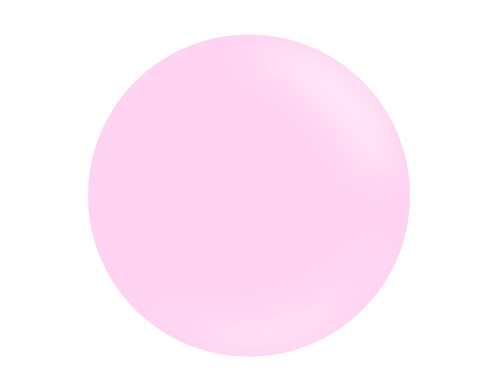 Glossify HEMA-free gel nail polish round colour swatch in the shade, Resort.