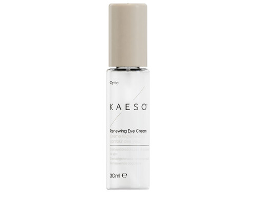 KAESO Optic renewing eye cream in a 30ml bottle.