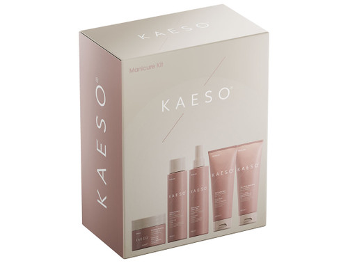 KAESO Manicure kit in a beige box.